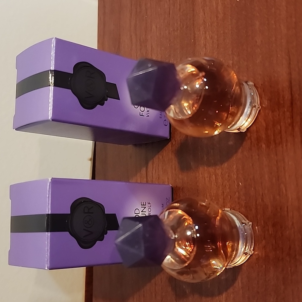 TWO Viktor & Rolf - Good Fortune - .24 FL. Oz